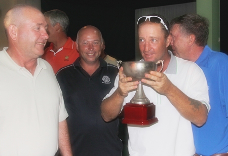 Steve Mulberry with the Cup.